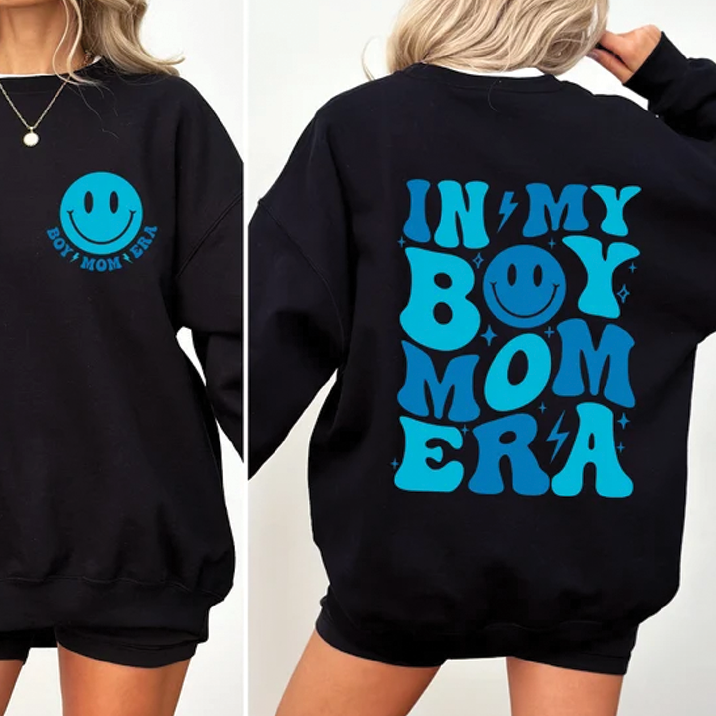 In My Boy Mom Era Crewneck Sweatshirt