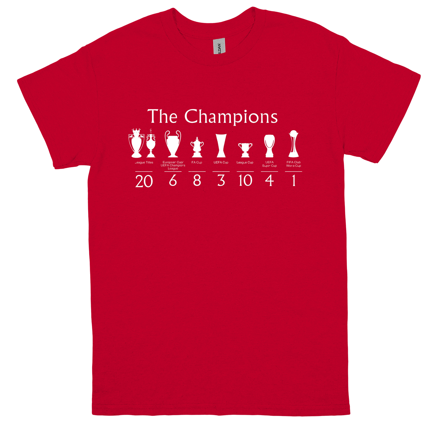 Liverpool - The Champions Wall T-Shirt