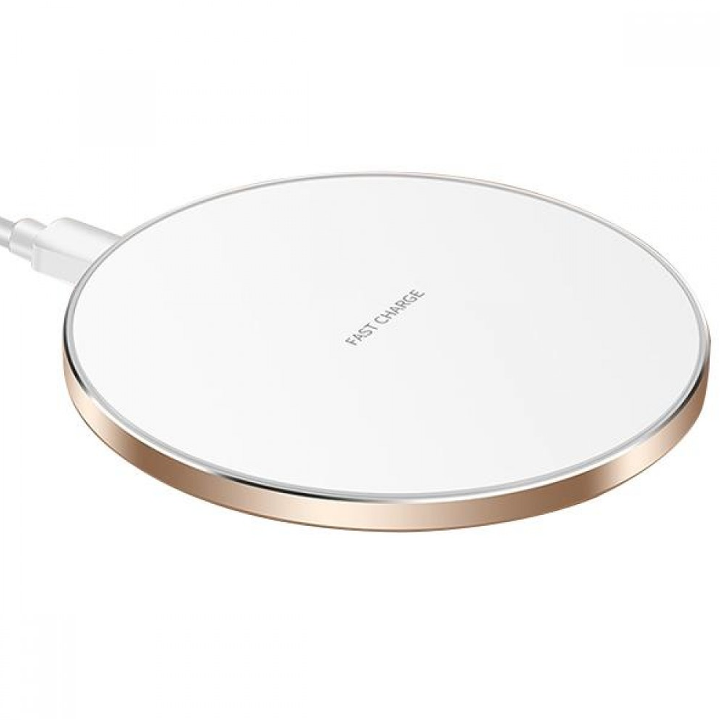 Wireless Round Charging Pad in white or black