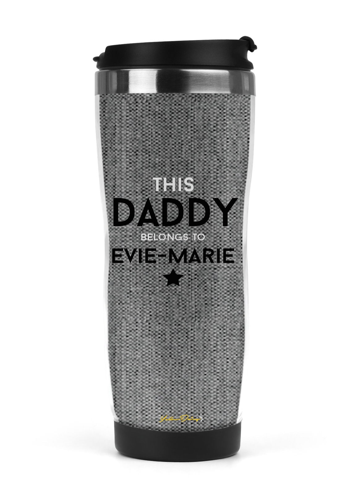 Personalized This Daddy Belongs to Travel Mug/Tumbler