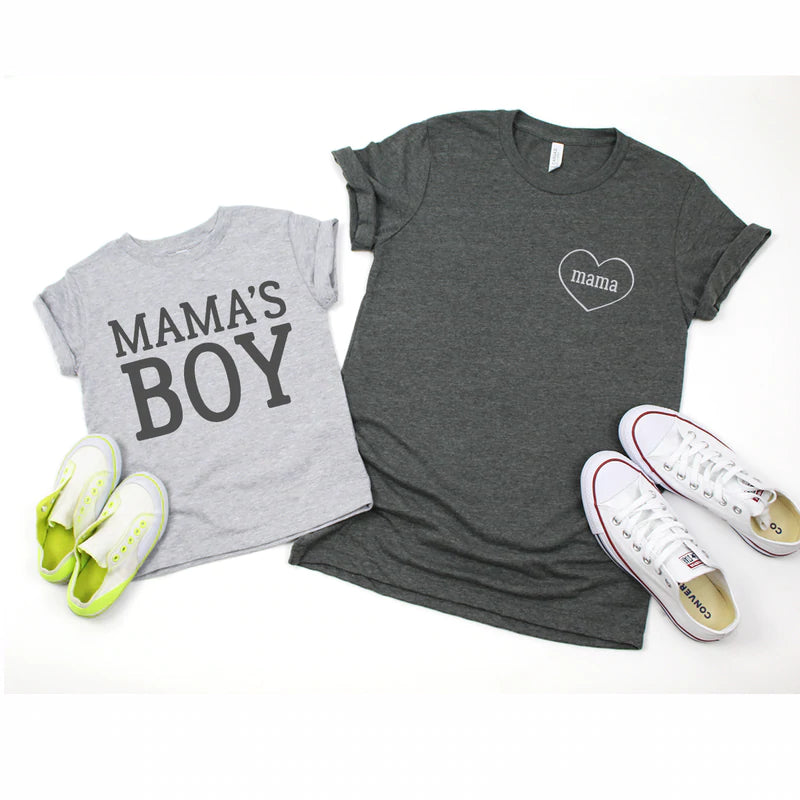 Mama - Mama's Boy Twinning Tees