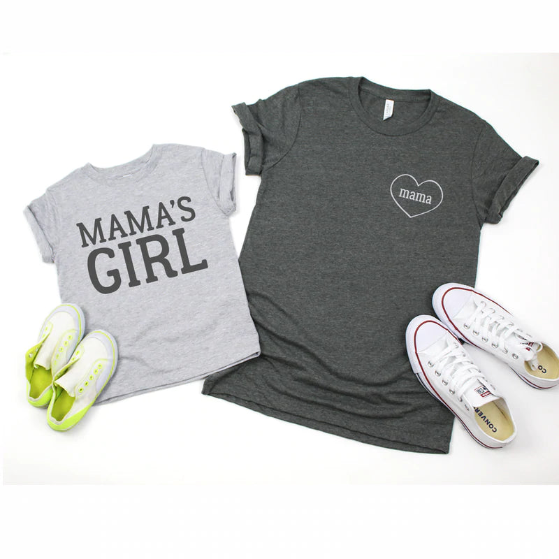 Mama - Mama's Girl Twinning Tees