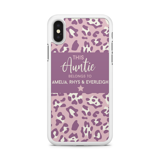 This Auntie Belongs to Personalized Phone Case
