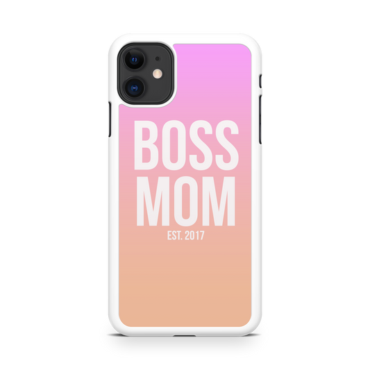 Boss Mom Personalized Est Year Phone Case