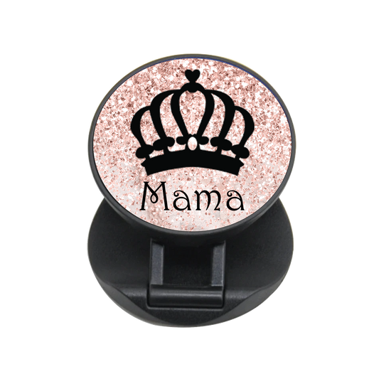 Personalized Crown Ring Grip Phone Holder / Stand