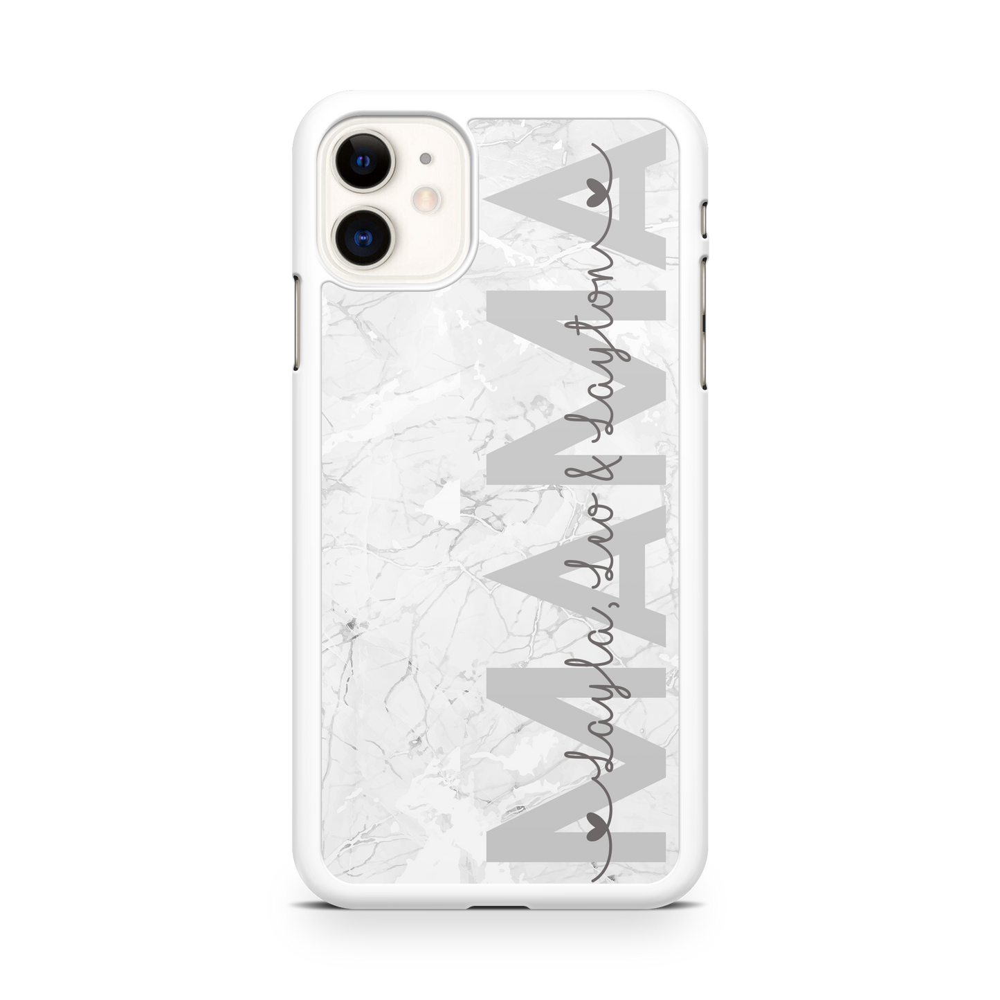 Greys Marble Mommy Personalized Phone Case