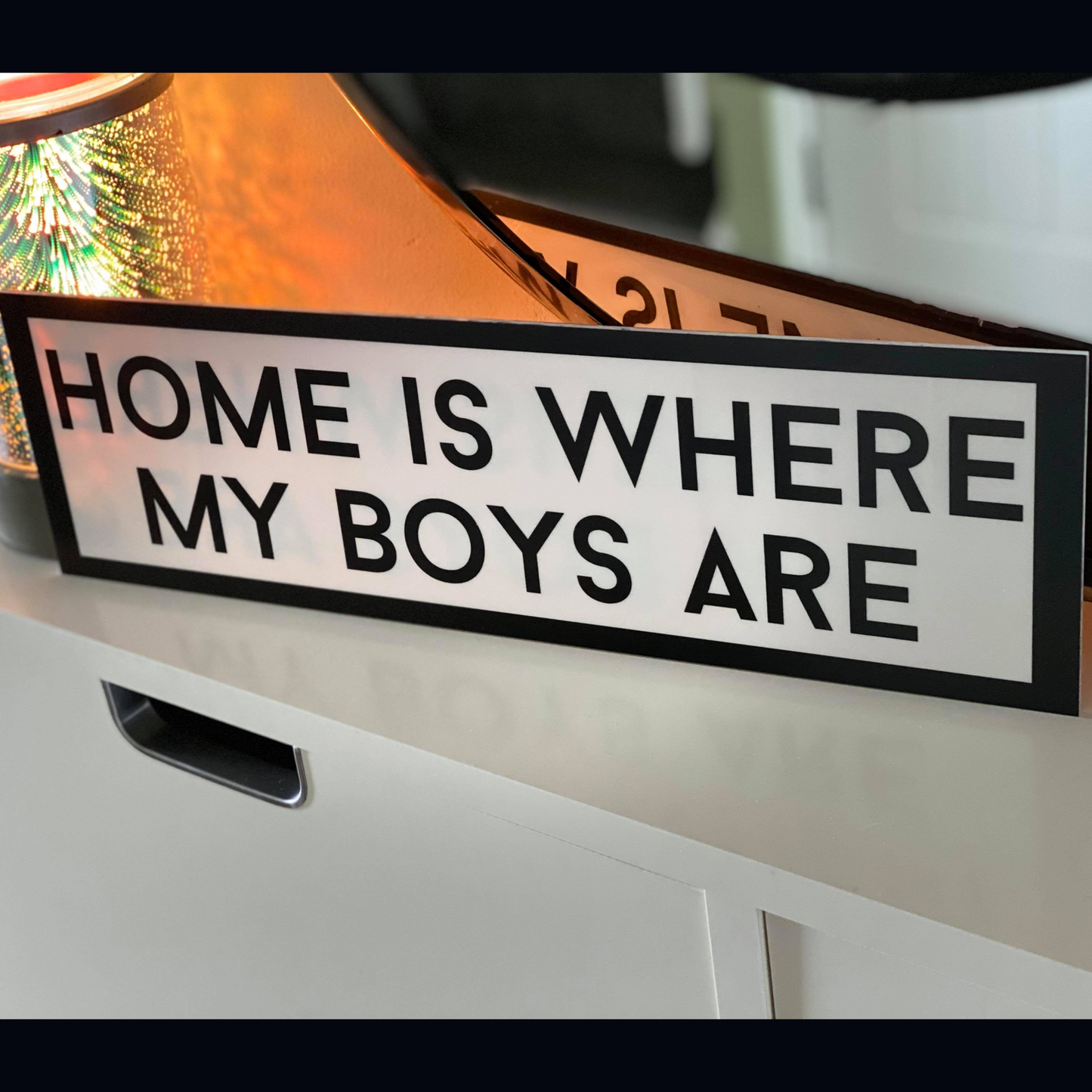 Home is where my ... Personalized Street Sign