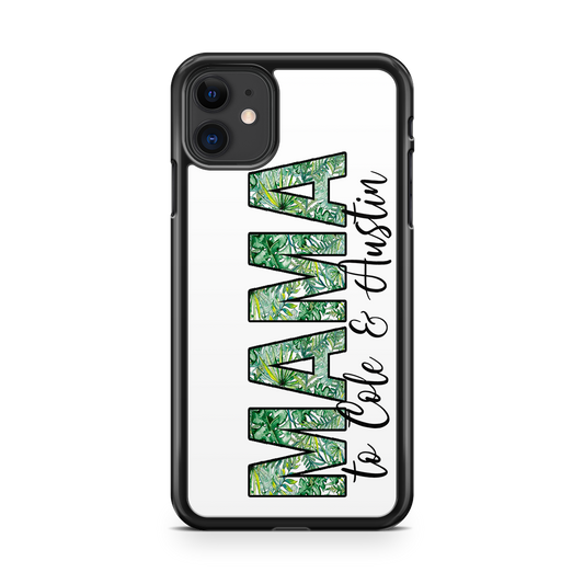 Palm Print Mama Personalized Phone Case