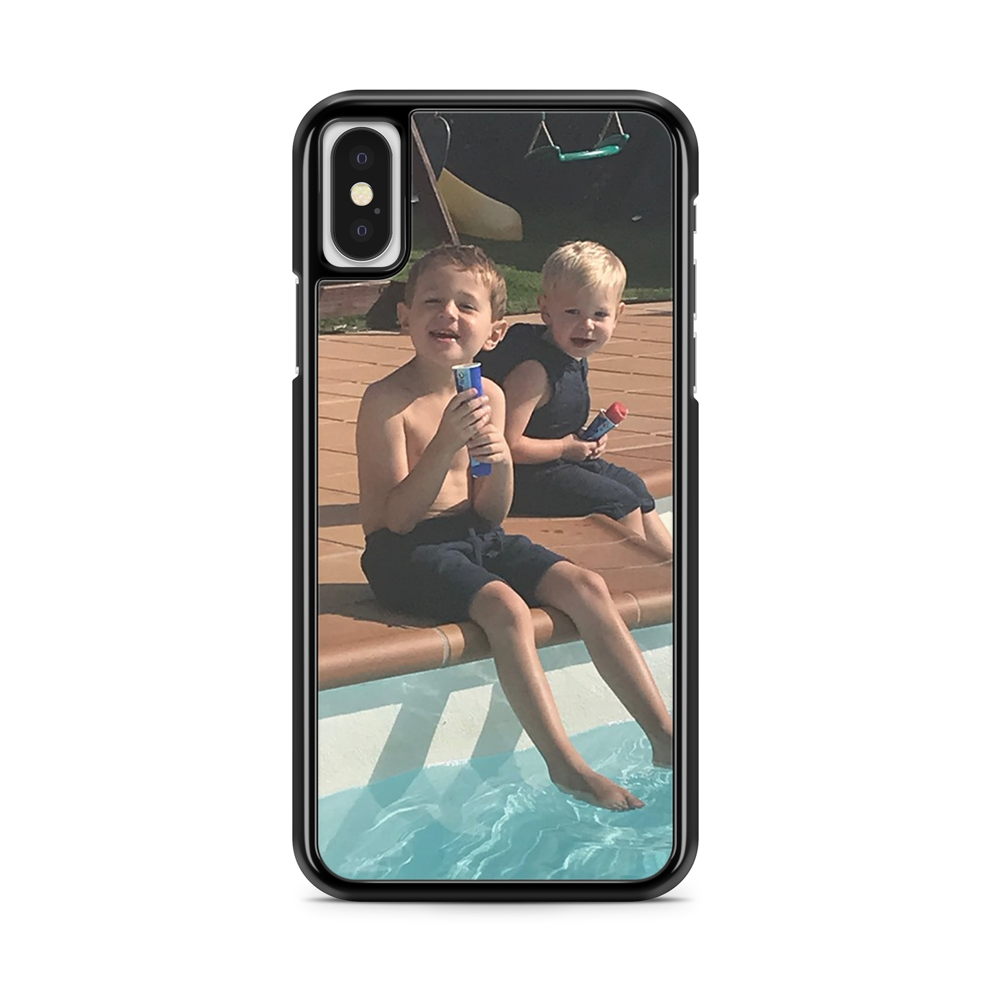 Personalized Photo Upload Black Phone Case