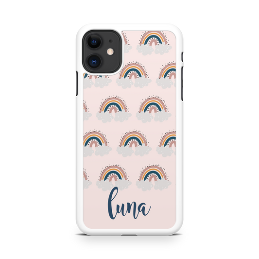 Rainbows Pattern Personalized Name Phone Case