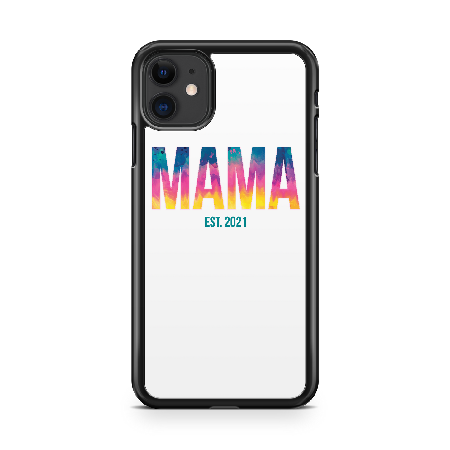 Mama Tie Dye Personalized Est Year Phone Case