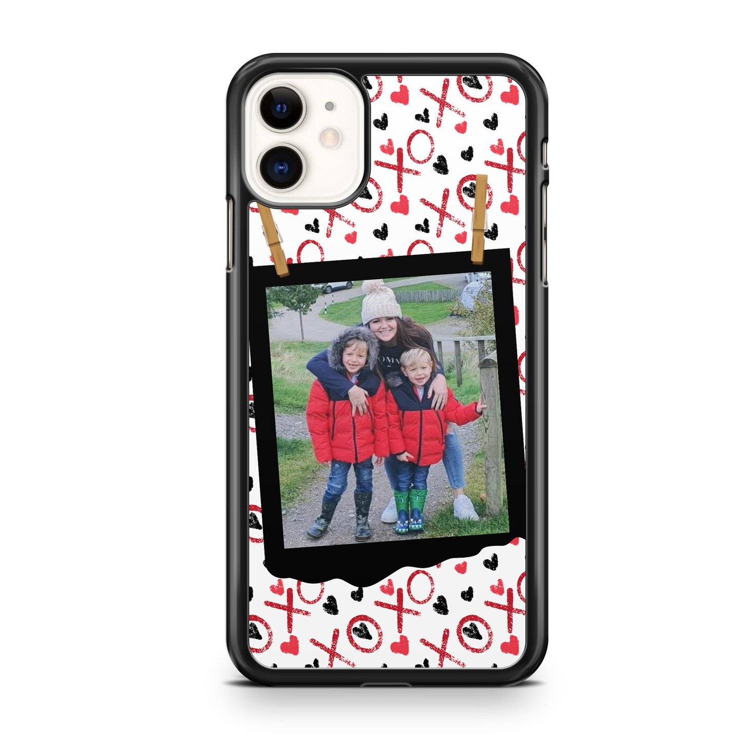 Scrapbook Photo Style Personalized Phone Case